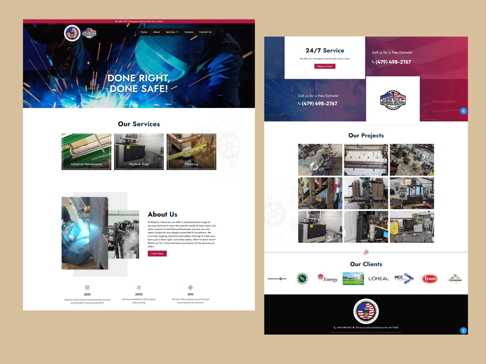 Industrial Website image